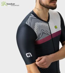 ALE PR-S ZigZag Yazlık Kısa Kol Jersey Black
