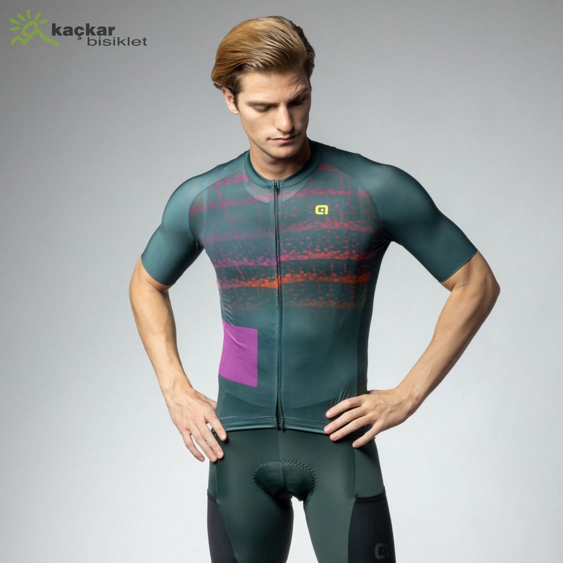 ALE OFF ROAD - GRAVEL CREEK YAZLIK KISA KOL JERSEY YEŞİL