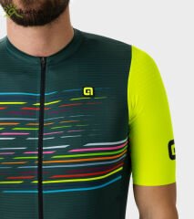 ALE PR-S LOGO Yazlık Kısa Kol Jersey Dark Green