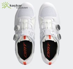 DMT KR0 Evo Karbon Road Bike Ayakkabı Beyaz / Gümüş