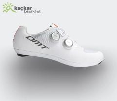 DMT KR0 Evo Karbon Road Bike Ayakkabı Beyaz / Gümüş