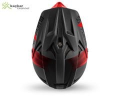 Met Helmets Intox Fullface Kask Kırmızı / Siyah