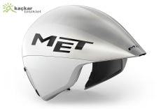 Met Helmet Drone Wide Body II TT Aero Kask Beyaz