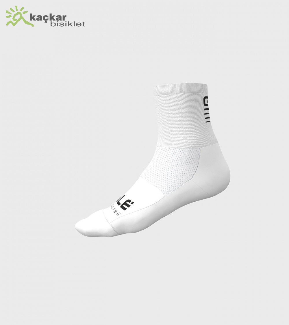 ALE STRADA 2.0 YAZLIK ÇORAP BEYAZ / SİYAH