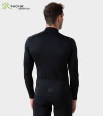 ALE R-EV1 Warm Race 2.0 Long Sleeve Jersey Siyah