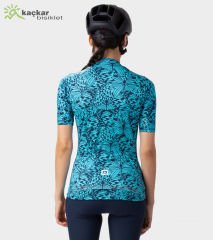 Ale PR-E Papilion Yazlık Kısa Kol Bayan Forma Fluo Light Blue