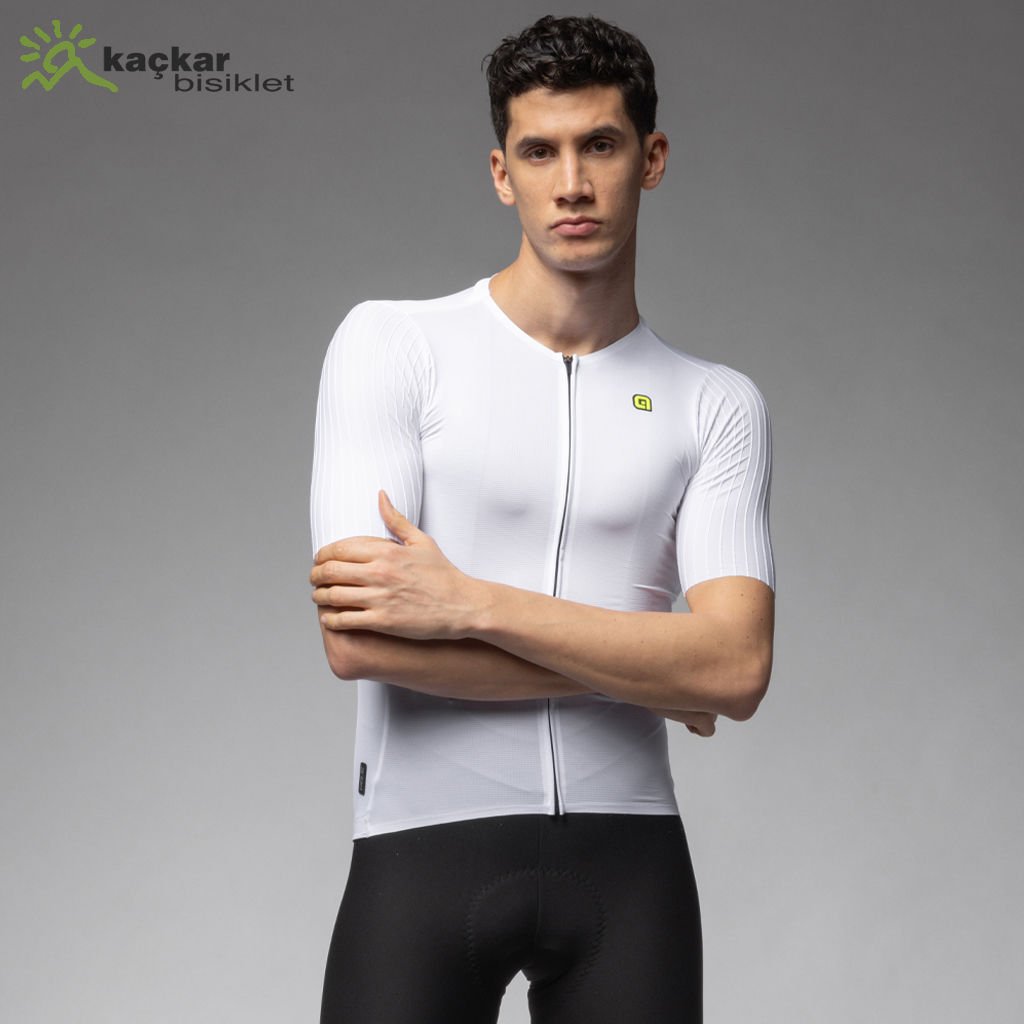ALE Earth Style Yazlık Kısa Kol jersey Beyaz