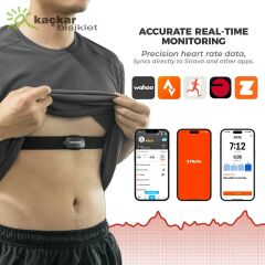 ROCKBROS Heart Rate Monitor Chest Strap Bluetooth & ANT+ ( KUTUSUZ ÜRÜN )