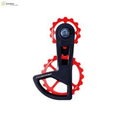 CyclingCeramic OSPW Race 4-Spoke for Shimano Ultegra & Dura Ace Kırmızı