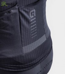 ALE R-EV1 SILVER COOLING Yazlık Kısa Kol Jersey Siyah