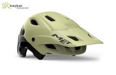 Met Helmets Parachute MCR Full Face Kask Yeşil