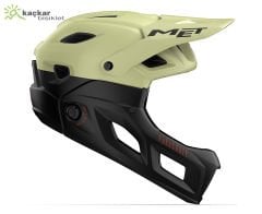 Met Helmets Parachute MCR Full Face Kask Yeşil