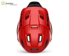 Met Helmets Parachute MCR Full Face Kask Kırmızı