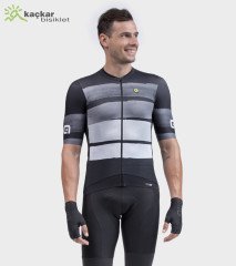 ALE PR-S TRACK Yazlık Kısa Kol Jersey Gri