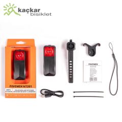 Ravemen NT201 Radar Rear Light - Black