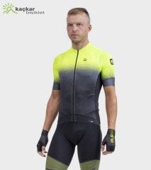 ALE PR-S GRADIENT Yazlık Kısa Kol Jersey Neon Sarı
