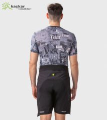 Ale Overland Gravel ( Off Road ) Yazlık Şort Siyah