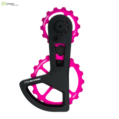 CyclingCeramic OSPW Race 4-Spoke for Shimano Ultegra & Dura Ace Pink