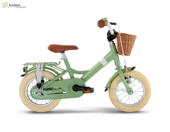 PUKY YOUKE CLASSIC 12 JANT ÇOCUK BİSİKLETİ RETRO GREEN