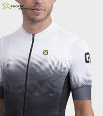 ALE PR-S GRADIENT Yazlık Kısa Kol Jersey Beyaz