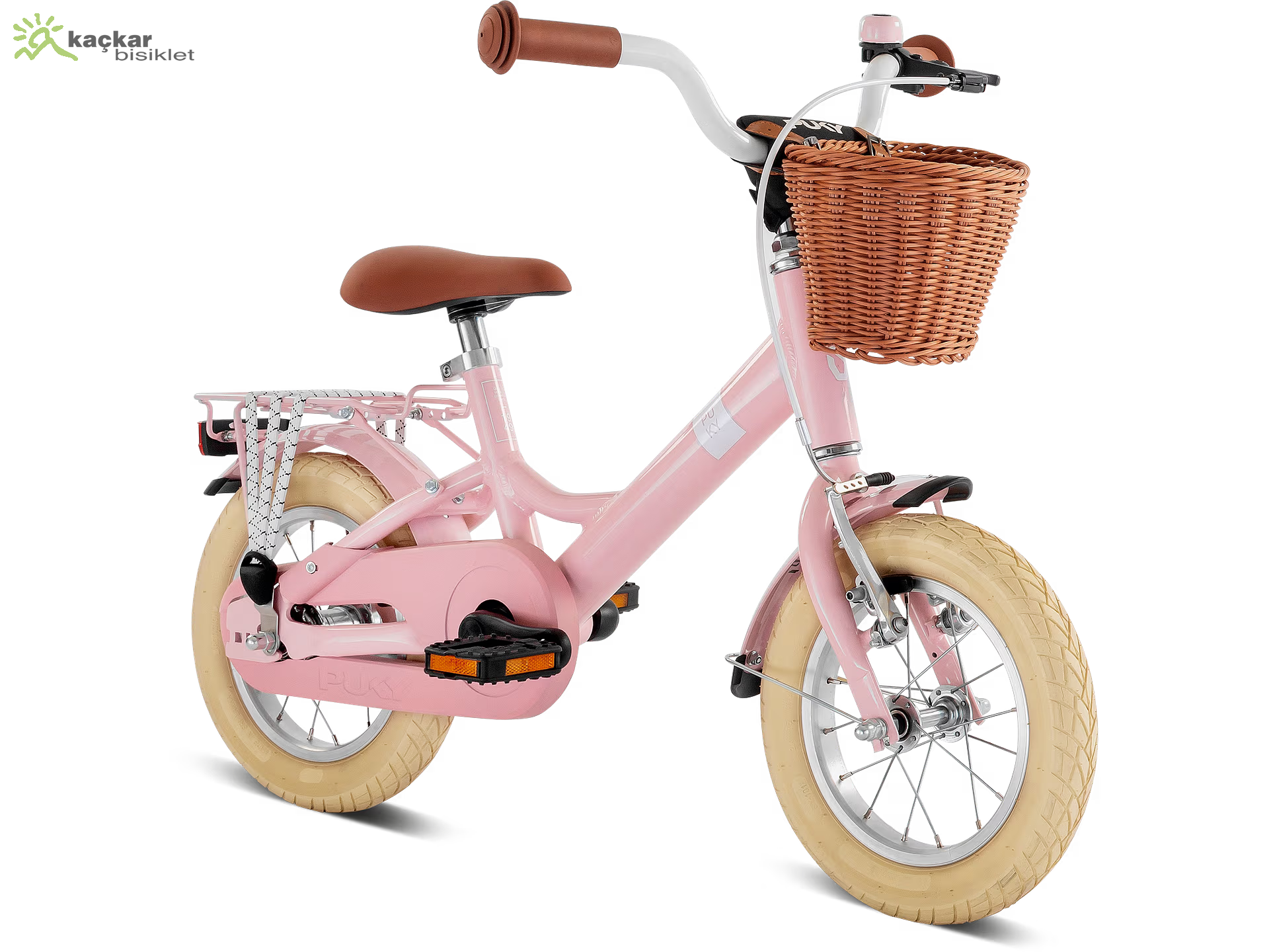 PUKY YOUKE CLASSIC 12 JANT ÇOCUK BİSİKLETİ RETRO ROSE