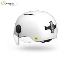 Met Helmet Vibe On Mips Siperlikli Urban Kask Beyaz