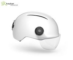 Met Helmet Vibe On Mips Siperlikli Urban Kask Beyaz
