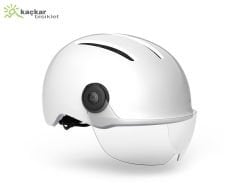 Met Helmet Vibe On Mips Siperlikli Urban Kask Beyaz