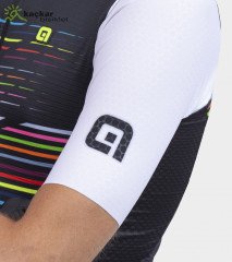 ALE PR-S LOGO Yazlık Kısa Kol Jersey Siyah