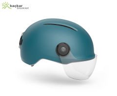 Met Helmet Vibe On Mips Siperlikli Urban Kask Mavi