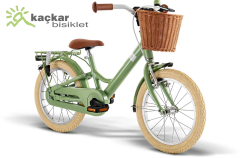 PUKY YOUKE CLASSIC 16 JANT ÇOCUK BİSİKLETİ RETRO GREEN