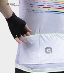 ALE PR-S LOGO Yazlık Kısa Kol Jersey Beyaz