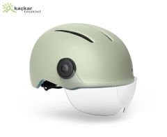 Met Helmet Vibe On Mips Siperlikli Urban Kask Moss Gray Matte