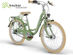 PUKY SKYRİDE 20 -3 CLASSIC ÇOCUK BİSİKLETİ RETRO GREEN