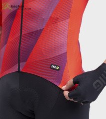 ALE PR-R SQUARE Yazlık Kısa Kol Jersey Kırmızı