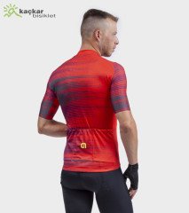 ALE SOLID TURBO Yazlık Kısa Kol Jersey Kırmızı