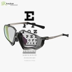 SCİCON AEROJET RX TITANIUM Prescription Sports Sunglasses Black Gloss ( EY400020 )