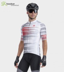 ALE SOLID TURBO Yazlık Kısa Kol Jersey Beyaz