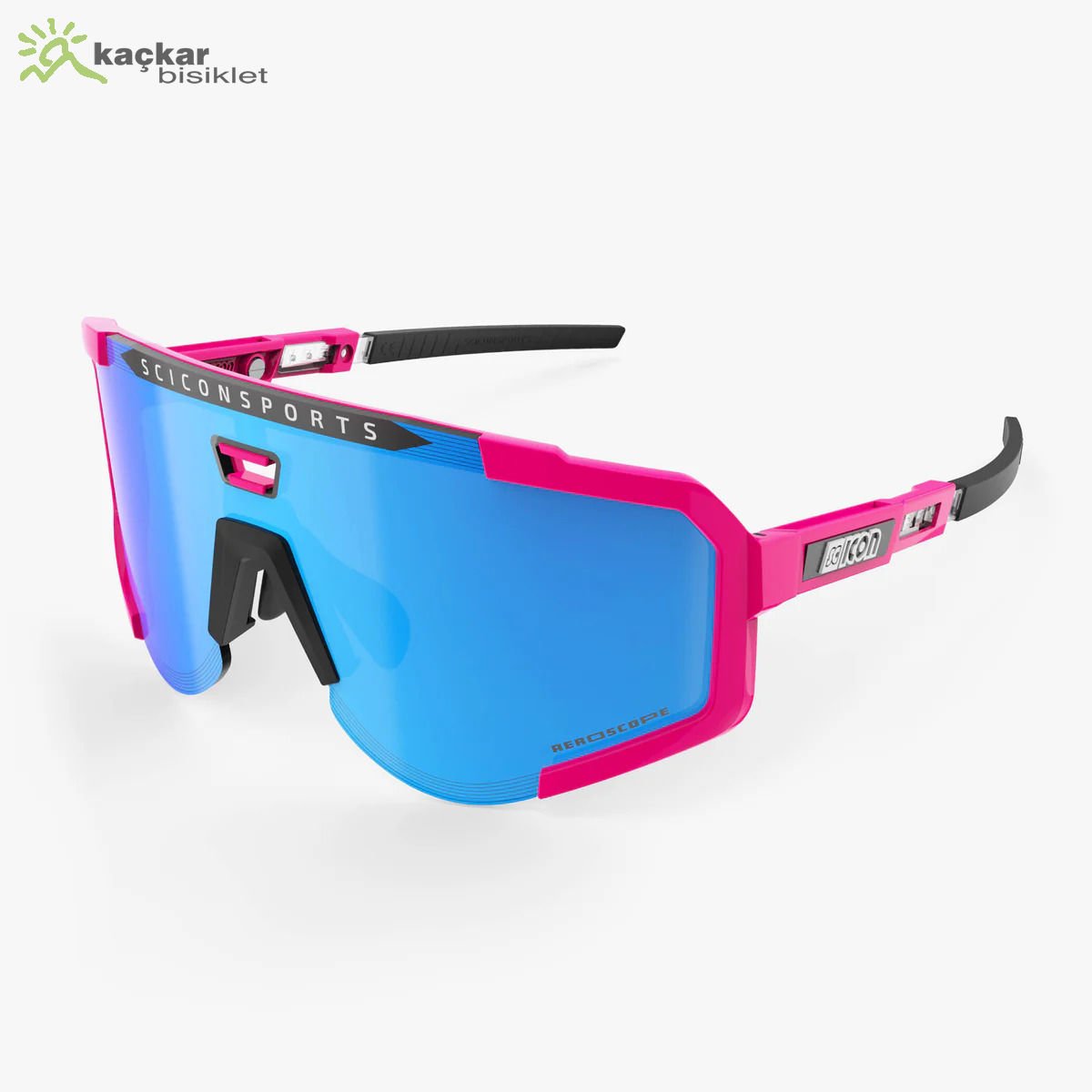 SCİCON AEROSCOPE  Pink Fluo / Multimirror Blue + Pink Lenses
