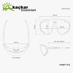 SCİCON AEROSCOPE  Yellow Fluo / Multimirror Blue + Clear Lenses