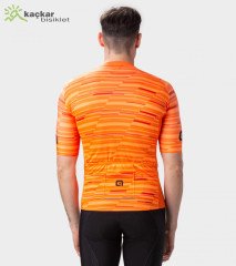 ALE SOLID STEP Yazlık Kısa Kol Jersey Turuncu