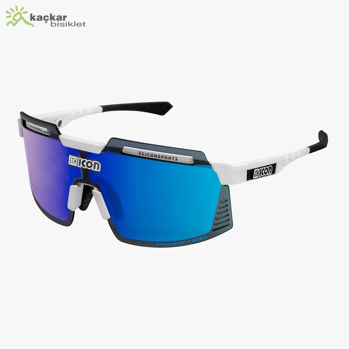 SCİCON AEROWATT FOZA White Gloss / Multimirror Blue