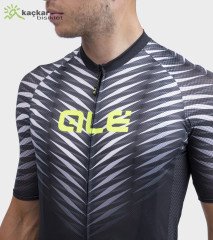 ALE SOLID THORN Yazlık Kısa Kol Jersey Siyah