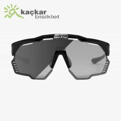 SCİCON  AEROSHADE KUNKEN SUNGLASSES BLACK  PHOTOCROMIC SILVER LENS