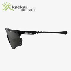 SCİCON  AEROSHADE KUNKEN SUNGLASSES BLACK  PHOTOCROMIC SILVER LENS