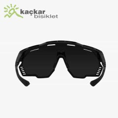 SCİCON  AEROSHADE KUNKEN SUNGLASSES BLACK  PHOTOCROMIC SILVER LENS