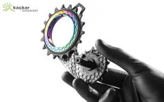 absoluteBLACK Hollowcage® V2 Shimano 9250 Carbon Ceramic Oversized Derailleur Pulley Cage Siyah