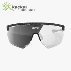 SCİCON AEROWING SUNGLASSES CARBON MATTE PHOTOCROMIC  SILVER LENS