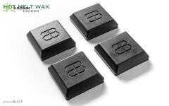 absoluteBLACK GRAPHENwax ® 2.0 - World's Best Hot Melt Chain Wax Lubricant 4'lü Set