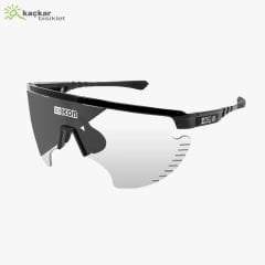 SCİCON AEROWING LAMON SUNGLASSES BLACK PHOTOCROMIC SILVER LENS